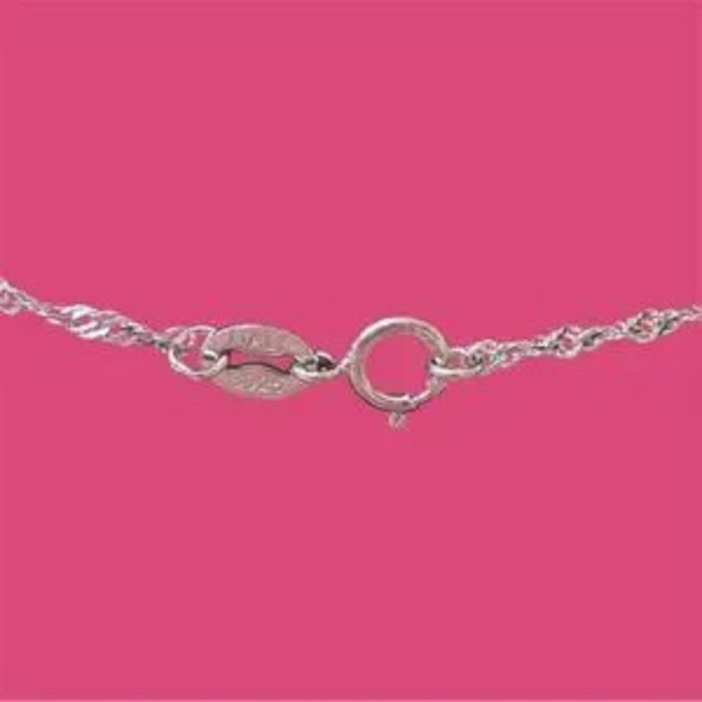 TORY BURCH?SILVER DOUBLE T LOGO NECKLACE